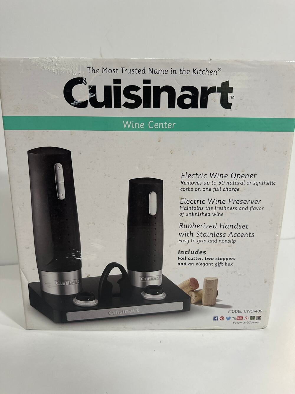 Cuisinart CWO-400 Electric Wine Corksrew